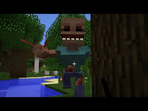 [마인크래프트] 기생충모드인데여 굉장히 무서워여