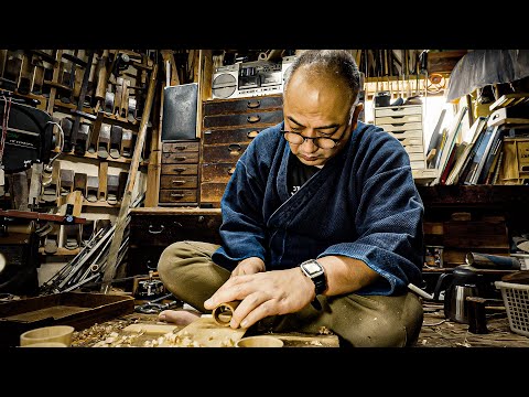 A Master Craft Without Nails: Traditional Yoshino Cedar Sakeware by a Cooper