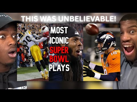 🇬🇧BRIT SOCCER FANS REACTS TO - Most Iconic Play From the Last 20 Super Bowls!!