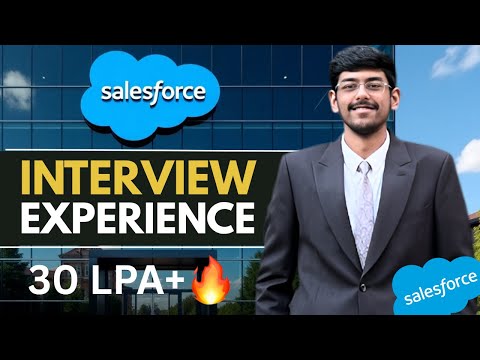 Salesforce Interview Experience | Off-Campus Journey🔥