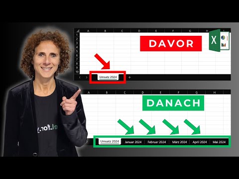 Excel-Daten automatisch in mehrere Arbeitsblätter aufteilen