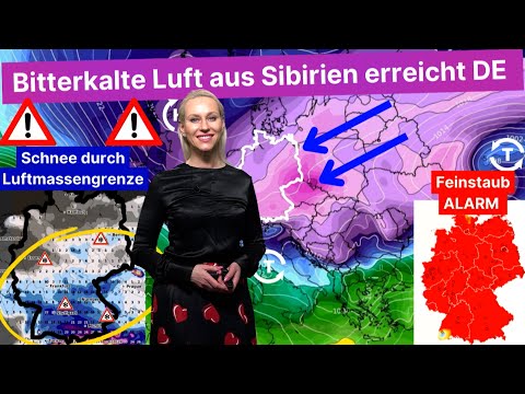 Gefahr: Feinstaub-Smog über ganz Deutschland! Sibirische Kältewelle mit anhaltendem Starkschneefall?