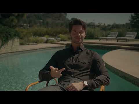 PATRICK SCHWARZENEGGER'S LIFE OFF SET