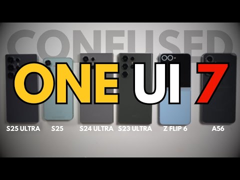 Comparing EVERY One UI 7 Phone - IT'S A MESS!
