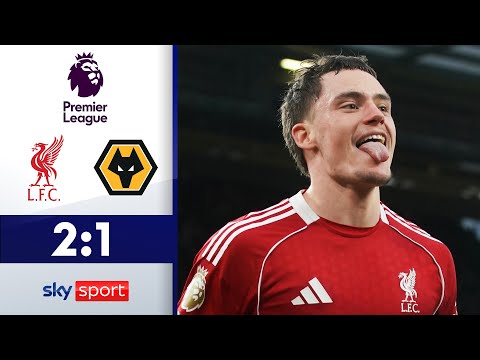 ENDLICH! Wirtz trifft im Anfield! | FC Liverpool - Wolverhampton Wanderers | HL - Premier League