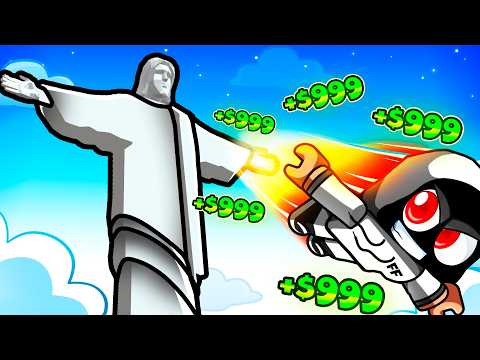 Making INFINITE Money in Roblox Climb and Jump Tower!