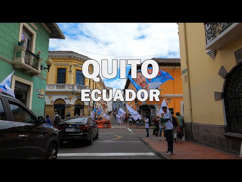 Quito, Ecuador - Driving Tour 4K