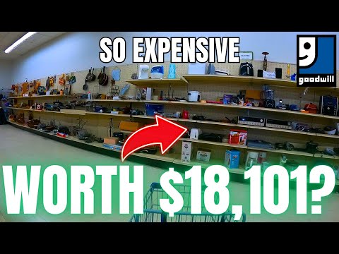 MOST EXPENSIVE ITEM EVER DONATED TO GOODWILL