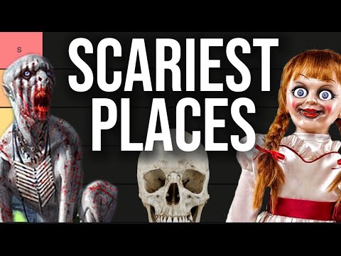 Ranking The Scariest Places On Earth (Tier List)