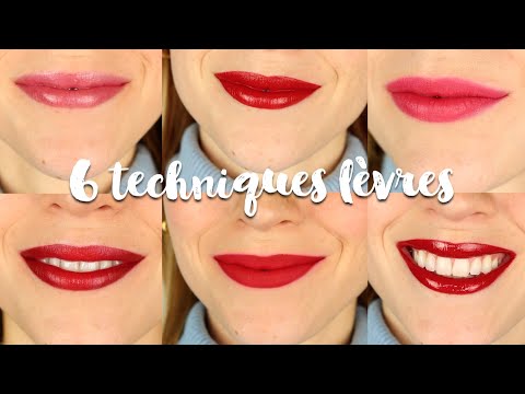 6 techniques de maquillage LÈVRES à connaître !