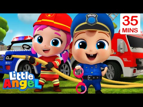 Community Helpers Song + More Little Angel Kids Songs & Nursery Rhymes
