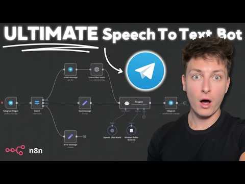 How to build a speech to text telegram bot in n8n (step-by-step guide)