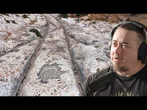 What Made These Fossilized Cart Ruts Found All Over the World #podcast #science #history #ancient