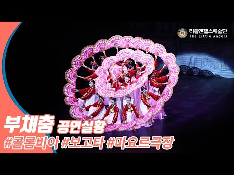 [리틀엔젤스예술단] 2019 콜롬비아 공연실황 - 부채춤 | Fan Dance