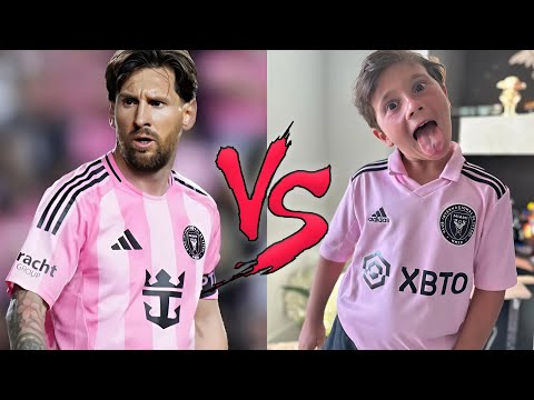 Lionel Messi Vs Mateo Messi Transformation 2025 ⭐ Who Do You Like?