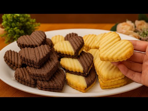 The biscuits melt in your mouth! Incredibly delicious with few ingredients!