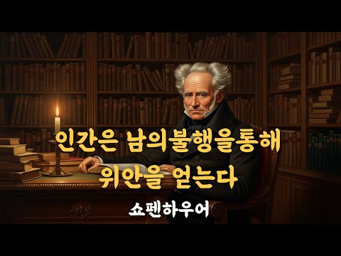 인간은 남의불행을통해 위안을 얻는다  쇼펜하우어