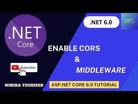 How to enable CORS in .NET CORE Web API 6.0 | What is middleware in .NET CORE 6.0