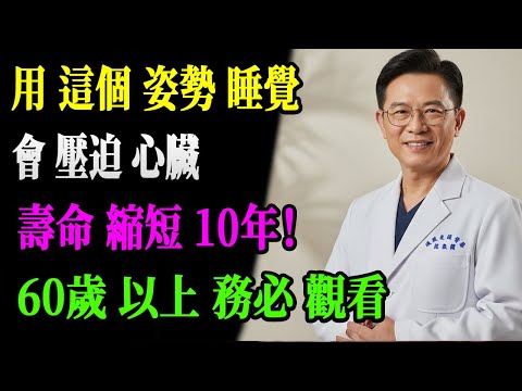 一个错误睡姿，偷偷夺走你10年寿命！60岁以上一定要马上自查！