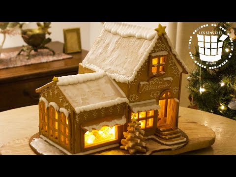 ✴︎パティシエが本気で作るお菓子の家✴︎ヘクセンハウスの作り方✴︎How to make Christmas candy house✴︎ベルギーより#181