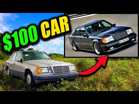 Turning My Cheap $100 Mercedes into an AMG HAMMER!