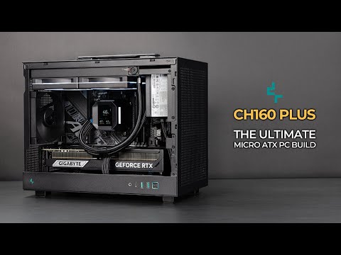 The Ultimate Micro ATX Gaming PC Build | DeepCool CH160 Plus | 9800X3D & RTX 5080 | SF850