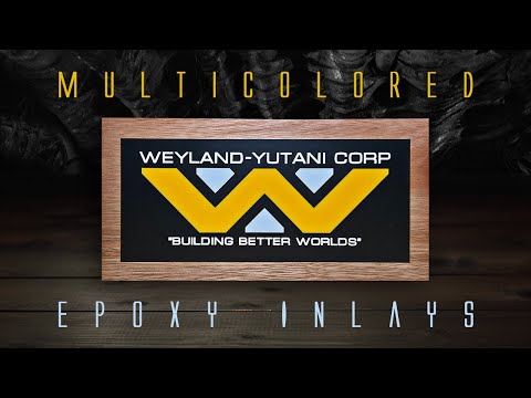 Multicolored Inlays - CNC Epoxy 101