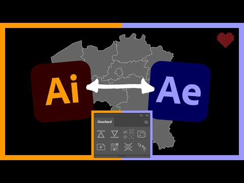 Adobe Illustrator to After Effects with OVERLORD
