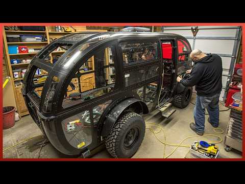 Building Amazing DIY CAMPER Start to Finish | 5 Weeks in 15 Minutes by @buildersblueprint