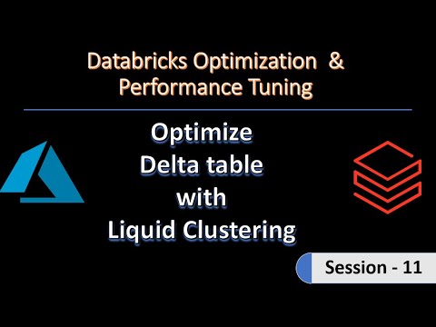optimize delta table with Liquid Clustering in databricks