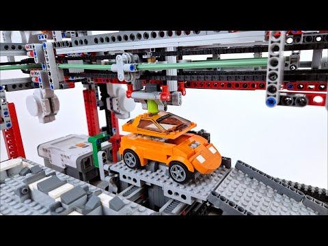 I Built a Fully Automated LEGO Car Factory