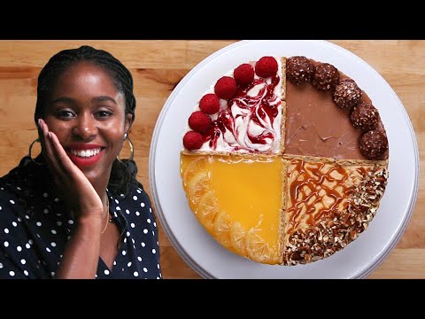Making A 4-Flavor Cheesecake: Behind Tasty