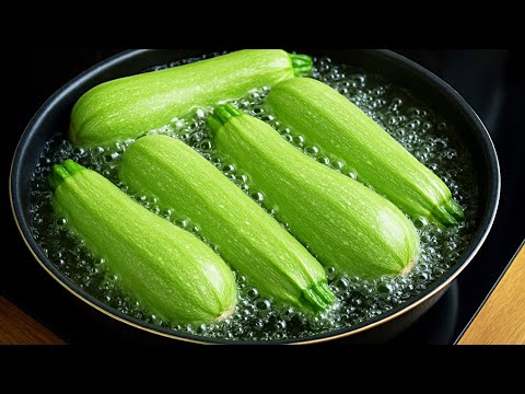 Ich habe noch nie so leckere Zucchini gegessen! Dieses Rezept kennt keiner! Nur 2 Zutaten!