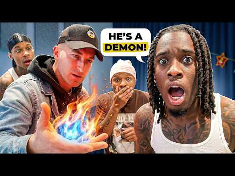 Magician Terrifies Kai Cenat!