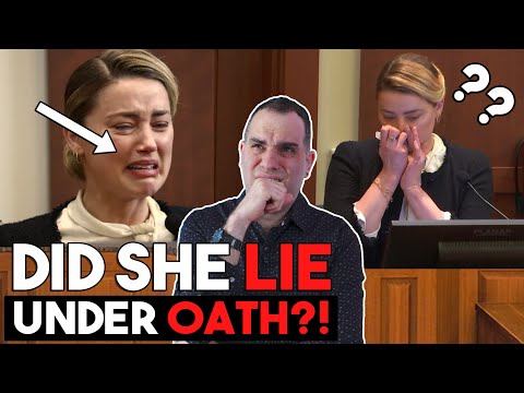 Body Language Analyst REACTS to Amber Heard TESTIMONY! Did Johnny Depp Hit Her? Shocking PERJURY!