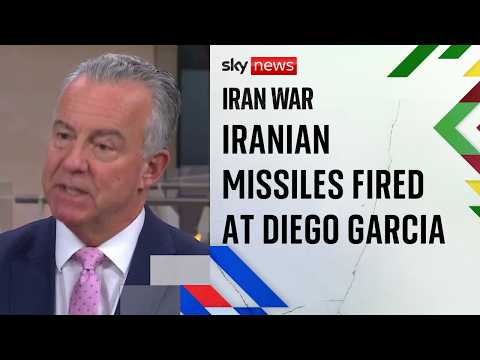 Reports: Iranian missiles fired at Diego Garcia joint UK-US military base