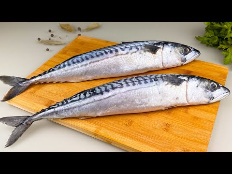 My 85-year-old grandfather taught me this fish trick! God, how delicious!