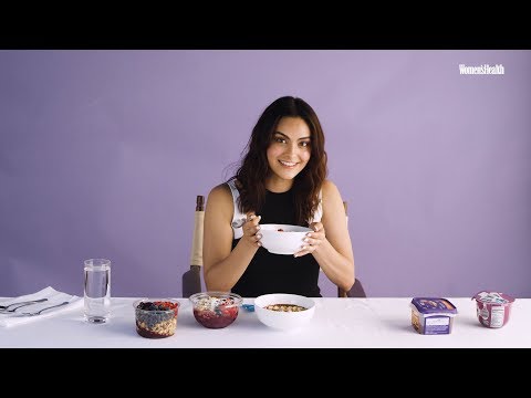 Camila Mendes Taste Tests Acai Bowls | Food Fight | Women's Health
