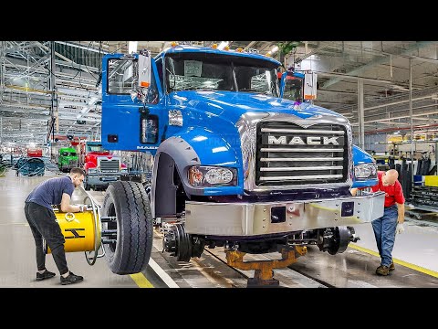 Inside US Best Factory Producing Giant MACK Trucks From Scratch