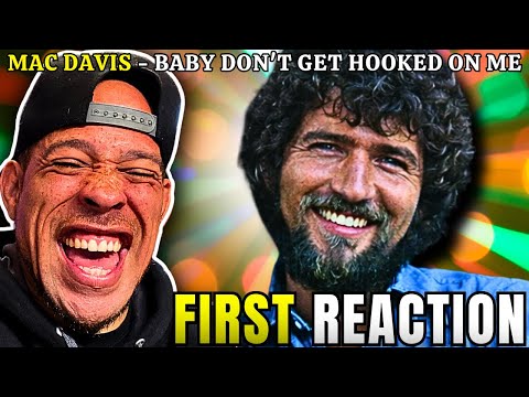 Rapper FIRST time REACTION to MAC DAVIS - Baby Don't Get Hooked On Me! No way he SAID THAT....