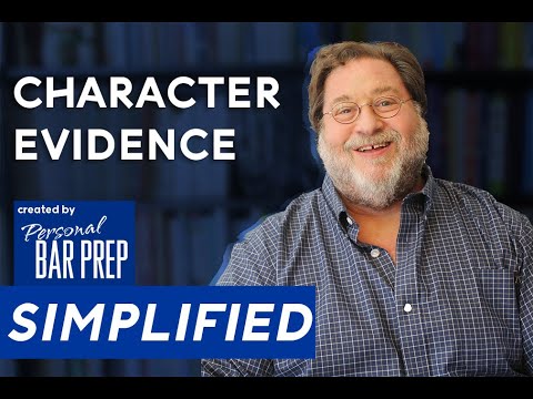 SIMPLIFIED  – Character Evidence