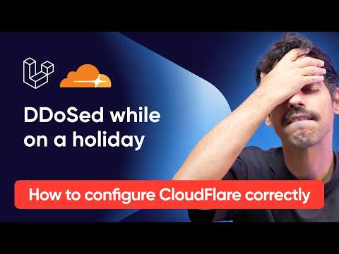 How to prevent DDoS attacks with CloudFlare (Don't repeat my mistakes 😬)