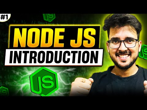 Introduction to Node.js & Learn basics of JavaScript | Backend development tutorial