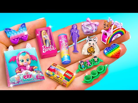 25 DIY Miniature Dolls and Toys for LOL