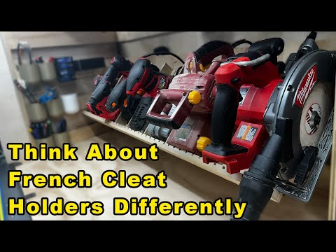 Think About French Cleat Holders Differently
