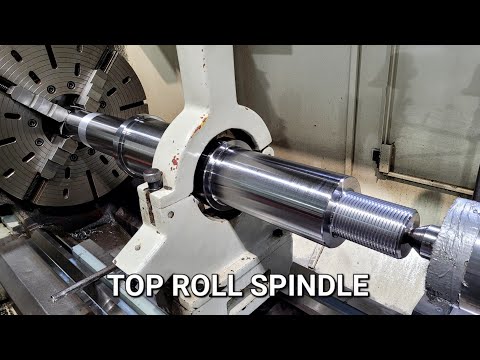Top Roll Spindle | L.H. Threading | CNC LATHE