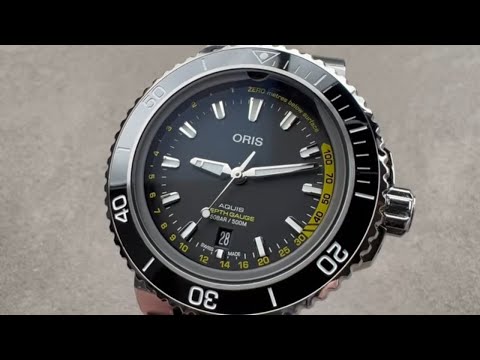 Oris Aquis Depth Gauge 01 733 7755 4154-Set RS Oris Watch Review