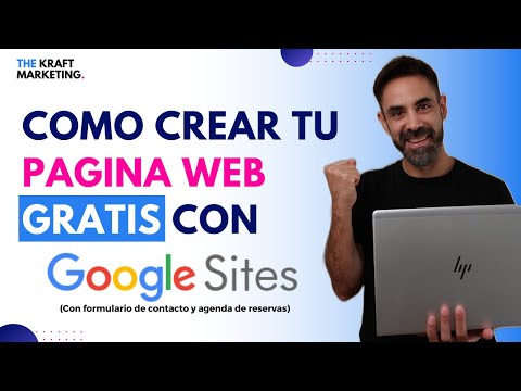 Cómo hacer una página web GRATIS con Google sites desde cero Crear una pagina web gratis paso a paso