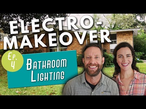 Basement Bathroom Lighting Ideas | Electro - Makeover Ep. 4