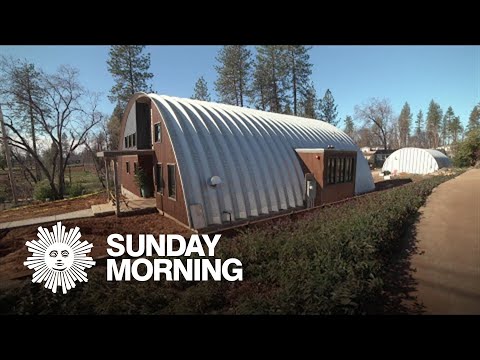 Homes designed to resist wildfires